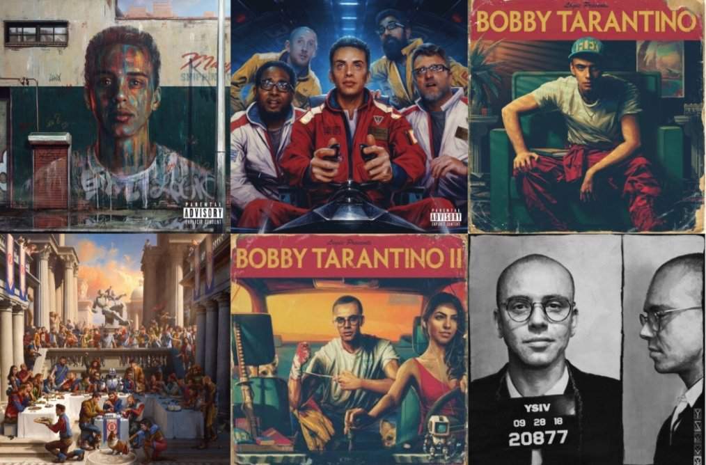 all logic mixtapes and albulms